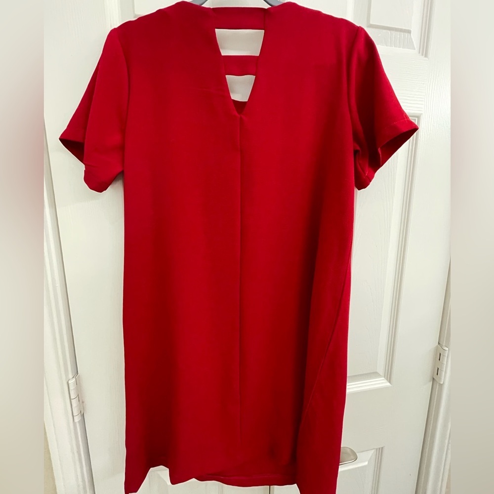 Bobeau Christmas Cutout Shift Dress
New without tags